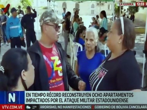 Gobierno Bolivariano recupera espacios afectados del Urbanismo Rómulo Gallegos en La Guaira