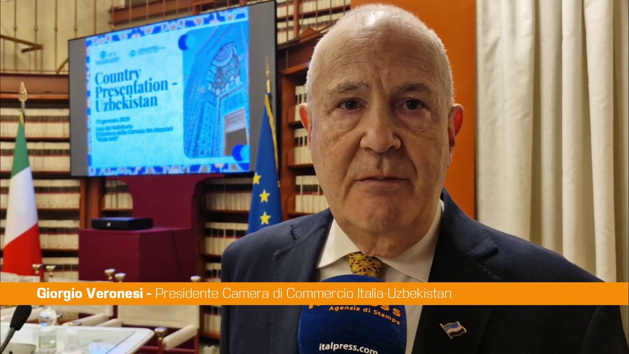 Veronesi "Con l'Uzbekistan interessanti opportunità per le imprese italiane"
