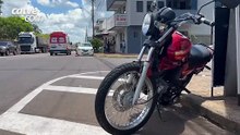 Motociclista fica ferido após acidente no Bairro Parque São Paulo