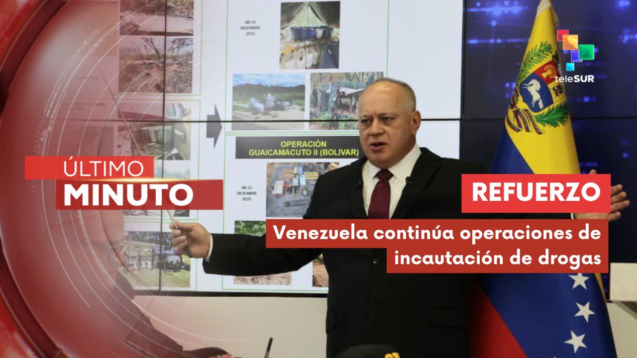 Gobierno informó sobre operaciones militares en la lucha contra el narcotráfico