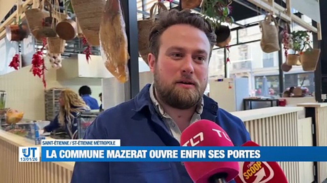 Réouverture des Halles Mazerat à Saint-Étienne / Salon de l’Agriculture 2026 : les bovins interdits / Secours Populaire : campagne de dons lancée / Nouvelle série stéphanoise : Tisane Club