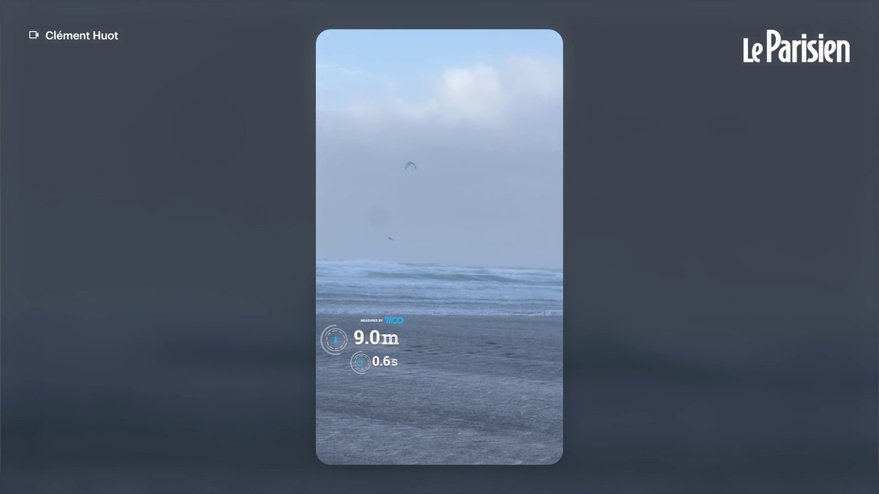 Un Breton bat un record du monde en kitesurf grâce aux vents de la tempête Goretti