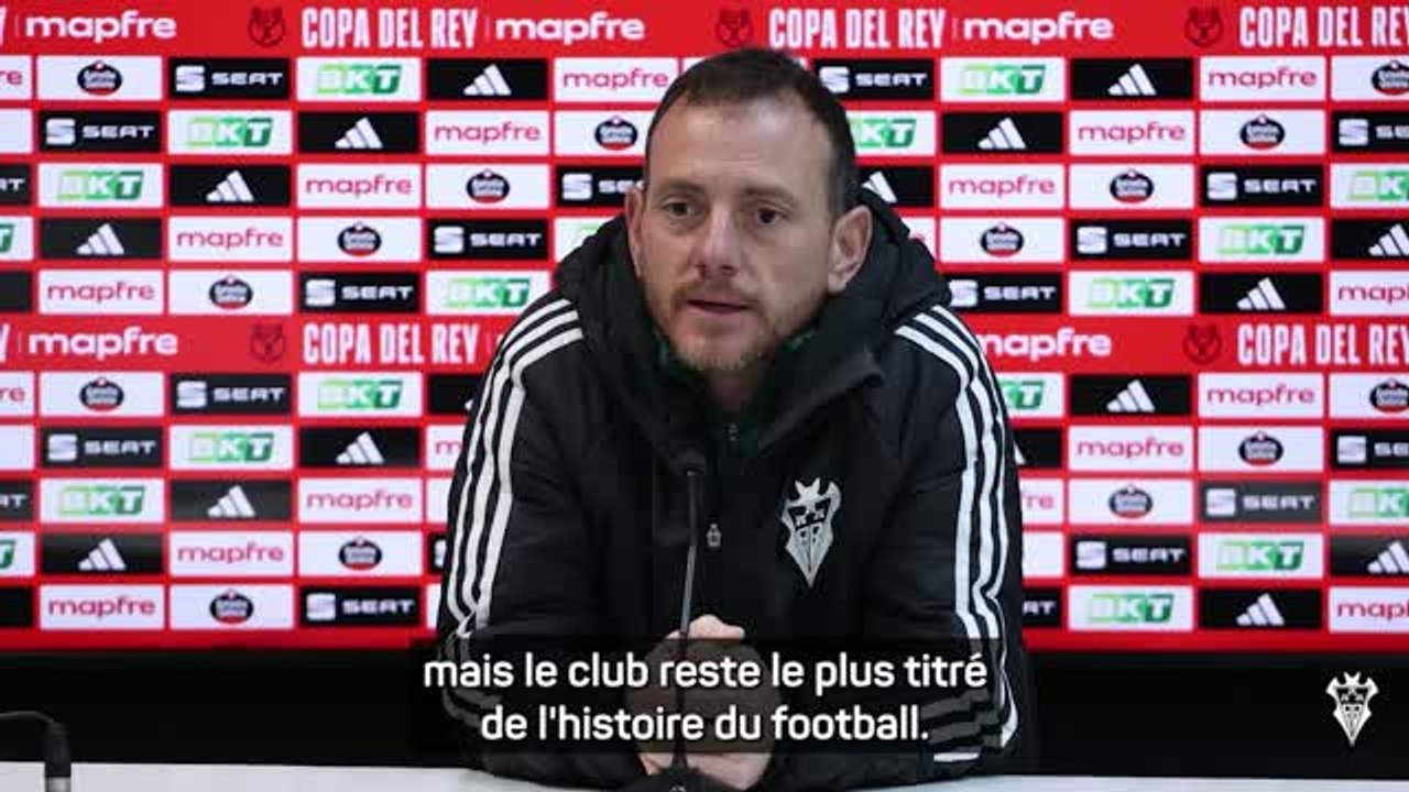 Albacete - Gonzalez : "Le Real reste le club plus titré de l'histoire du football"