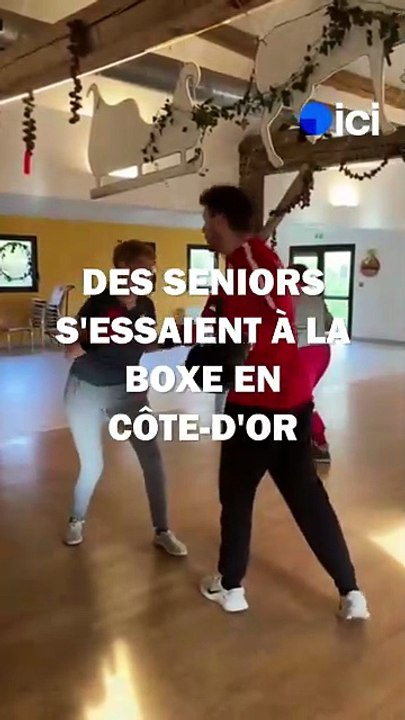 Des cours de boxe pour les seniors en Côte-d'Or