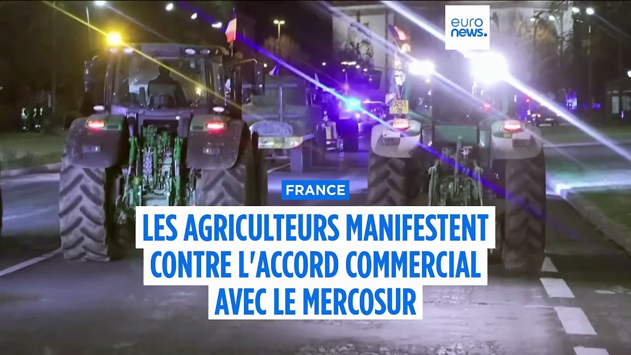 Colère des agriculteurs français : 350 tracteurs sont entrés dans Paris