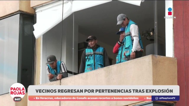 Vecinos regresas por sus pertenencias tras explosión en CDMX | DPC con Paola Rojas