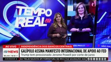 Trump x Fed: Galípolo sai em defesa de Jerome Powell; Denise Campos de Toledo analisa | TEMPO REAL