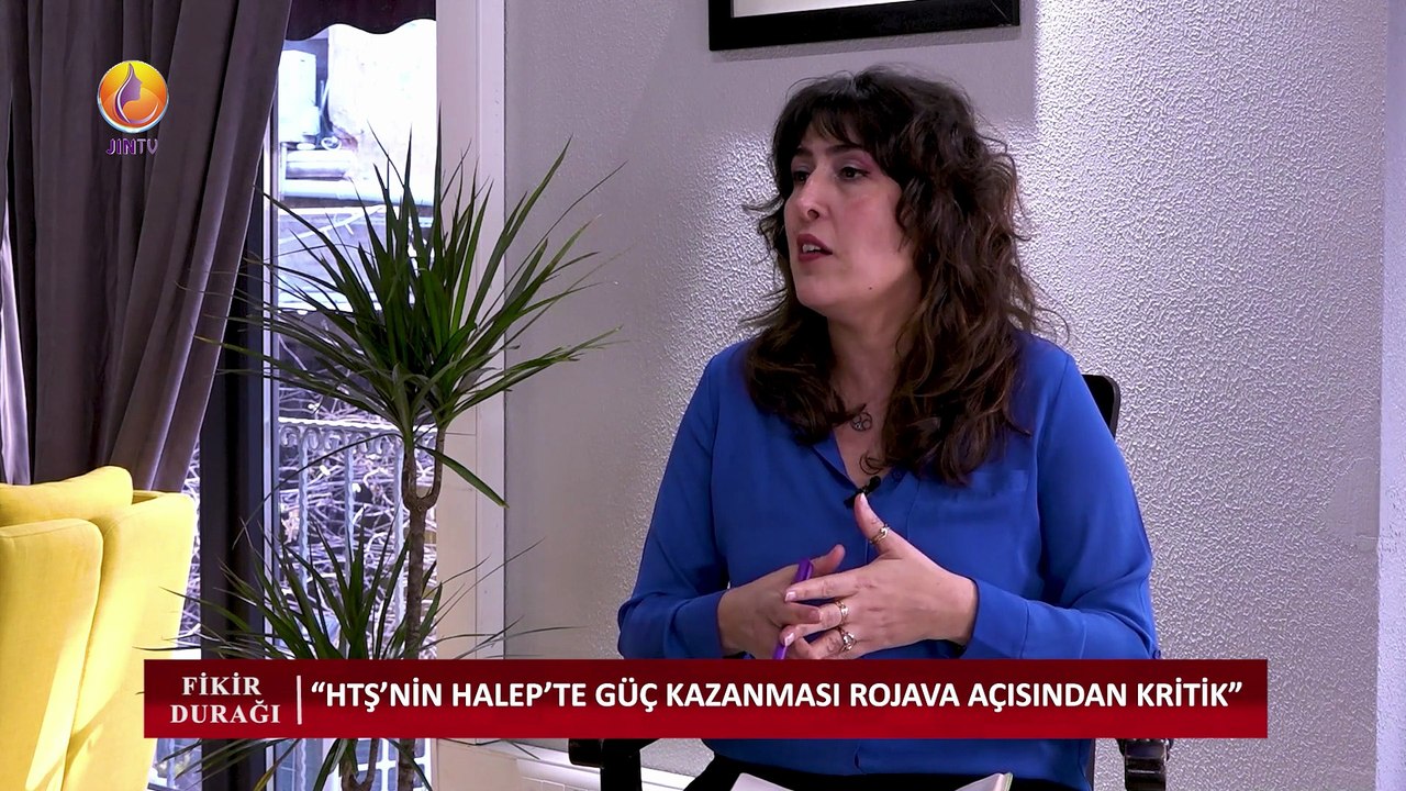 JIN TV |FİKİR DURAĞI-Beste Argat Balcı-Yıldız Önen-Suriye'de ne yaşanıyor?Halklar ne talep ediyor?