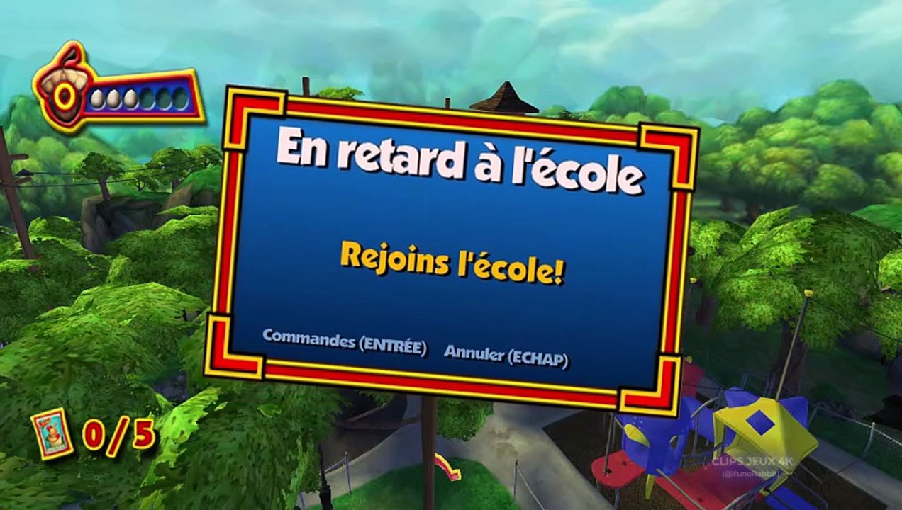 Chicken Little - Chapitre 1 - En Retard à L'Ecole Gameplay FR 1