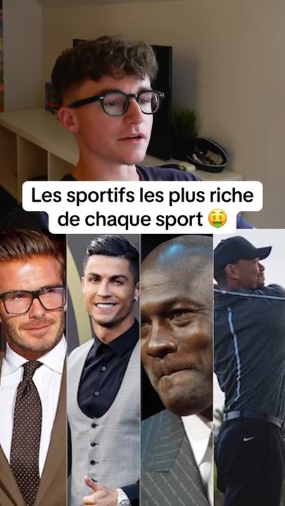 Les sportifs les plus riches de chaque sport #sport #riche #sports