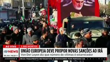 2 MIL MORTOS! União Europeia deve propor novas sanções ao Irã
