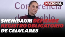 Sheinbaum: Empresas son responsables del registro de celulares | Reporte Indigo