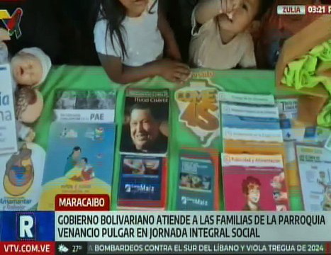 Zulia | Más de 2 mil 500 familias de Maracaibo fueron favorecidas con jornada integral social