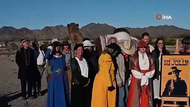 Sanatçı Mertcan Türkoğlu, Hi Jolly’nin Arizona’daki anıt mezarı başında anıldı