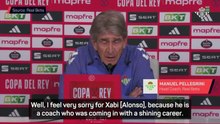 Pellegrini slams Real Madrid's decision to sack Alonso