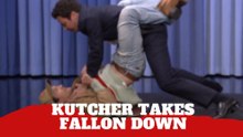Jimmy Fallon using his jiu jitsu skills on The Tonight Show