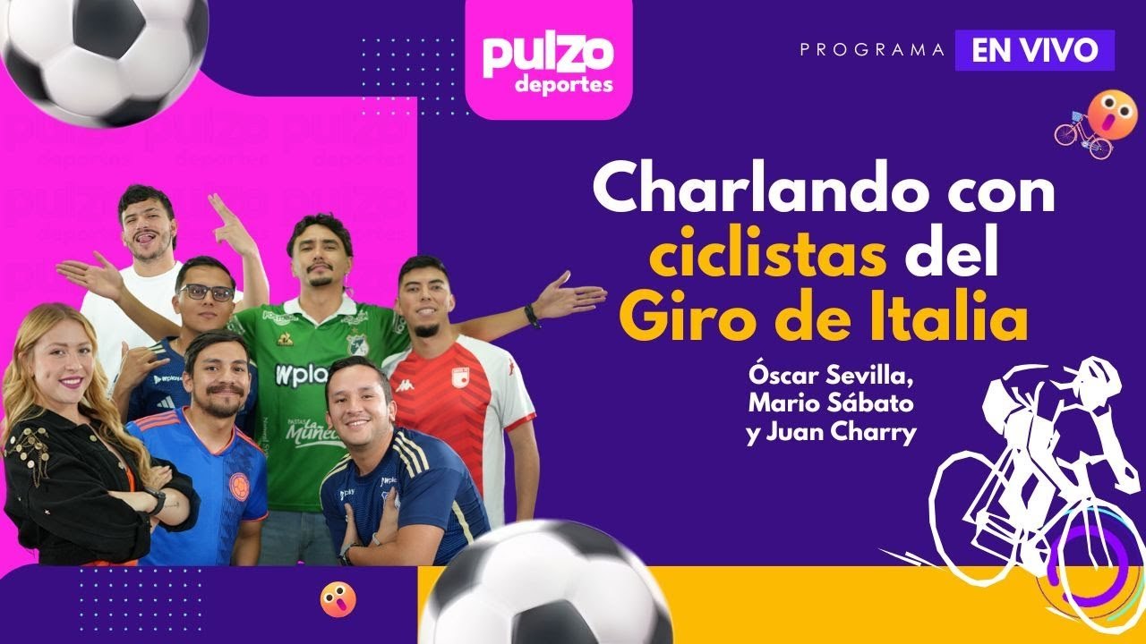 Óscar Sevilla, Mario Sábato y Juan Charry hablan del Giro de Italia y del ciclismo colombiano