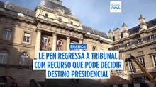 Marine Le Pen regressa a tribunal com recurso que pode decidir o seu destino presidencial