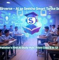 SIRVERSE ek smart digital learning platform hai jo AI, technology aur modern skills ke zariye Pakistan ke youth ko future-ready banata hai. 📚🚀  🔥 Hashtags (1 Line – Comma Separated)  #SIRVERSE, #SmartEducation, #DigitalPakistan, #FutureOfPakistan, #AIi