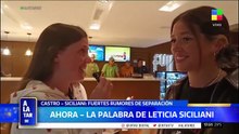 Leticia Siciliani opinó sobre la infidelidad de Luciano Castro a su hermana, Griselda