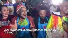 Wapres Gibran Kunker ke Biak, Disambut Pedagang Pasar Ikan Fandoi