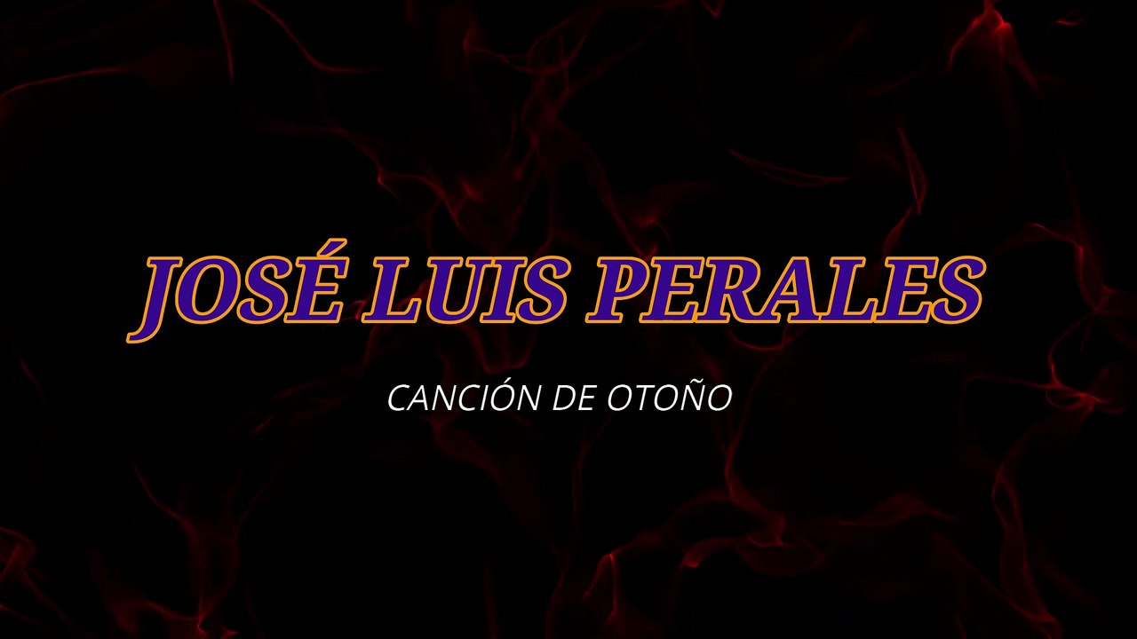 José Luis Perales - Canción de otoño (KARAOKE)