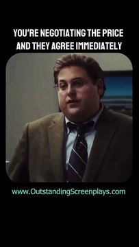 Jonah Hill LIES to Brad Pitt in this scene from Moneyball