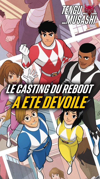 Casting Reboot Power Rangers