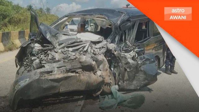 Tiga lelaki maut, tiga cedera dalam nahas tiga kenderaan di Jalan Gua Musang-Kuala Krai
