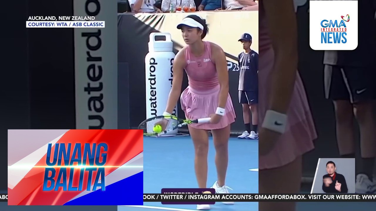 PH tennis player Alex Eala, umakyat sa no. 49 sa WTA rankings; panibagong career-high | Unang Balita