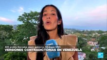Informe desde Caracas: Gobierno de Venezuela anuncia 400 excarcelaciones; ONG Foro Penal solo confirman 57