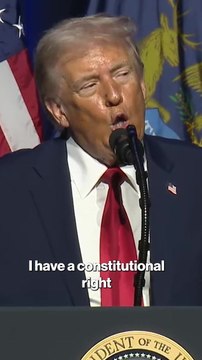 Trump does mocking impression of Ilhan Omar