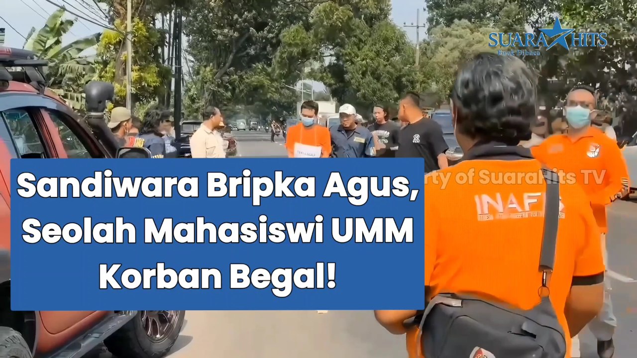 Rekonstruksi Pembunuhan Mahasiswi UMM dan Dibuang di Wonorejo oleh Polisi Aktif Bripka Agus