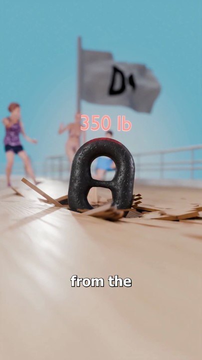How Giant Anchors Hold Massive Ships