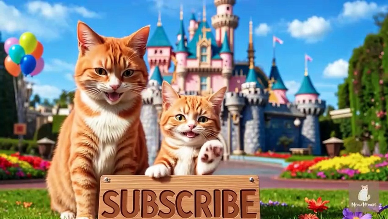 Ginger Kitten’s Waterpark Dream Comes True After His Great School Results 🐱✨