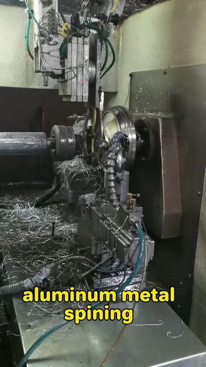 aluminum metal spinning for led light