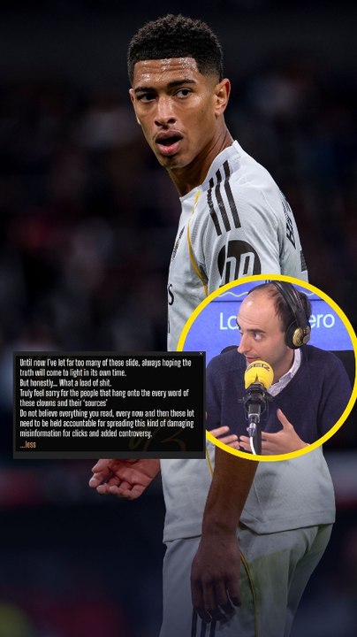 Jude Bellingham explota: "Honestamente, qué montón de mierda. No creas todo lo que lees"