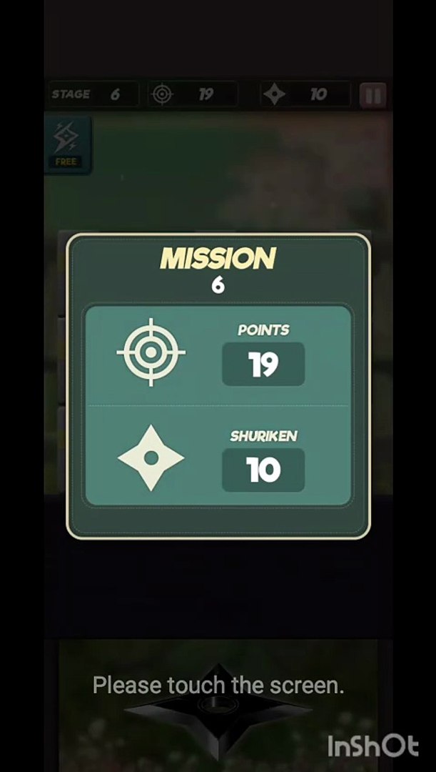 ⁣Ninja Star Shuriken Gameplay |mission 6| #gaming #trending #asmr #ninjastarshuriken