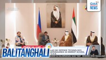 Kasunduan sa pagpapaunlad ng defense technology, pagbawas ng taripa, at pagpapaganda sa market access, nilagdaan ng Pilipinas at U.A.E. | Balitanghali