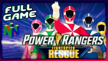 Power Rangers: Lightspeed Rescue FULL GAME Longplay (N64)
