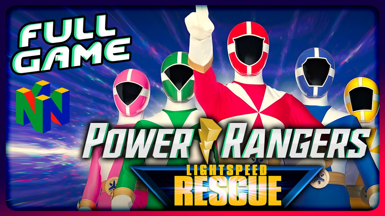 Power Rangers: Lightspeed Rescue FULL GAME Longplay (N64)