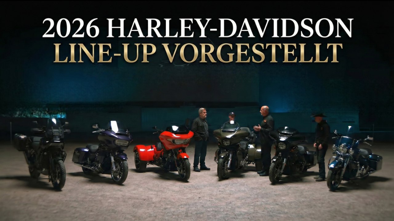 Harley-Davidson setzt 2026 auf Technik & Tradition