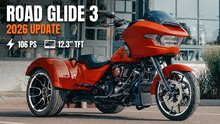 Trike-Update: 2026 Harley-Davidson Road Glide 3 vorgestellt