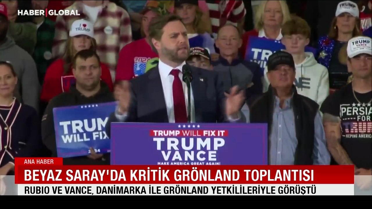 Beyaz Saray'da kritik Grönland toplantısı