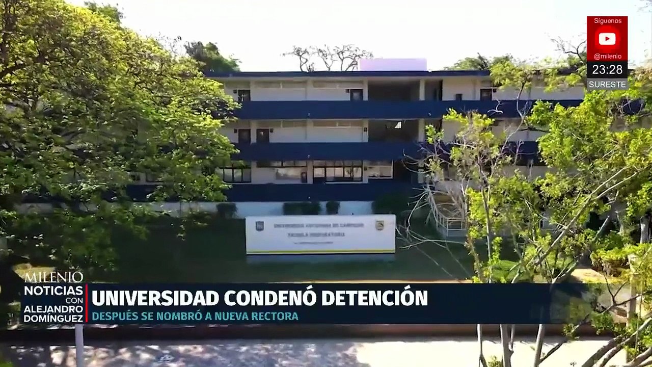Rector de la Universidad Autónoma de Campeche es detenido en medio de tensiones con Layda Sansores