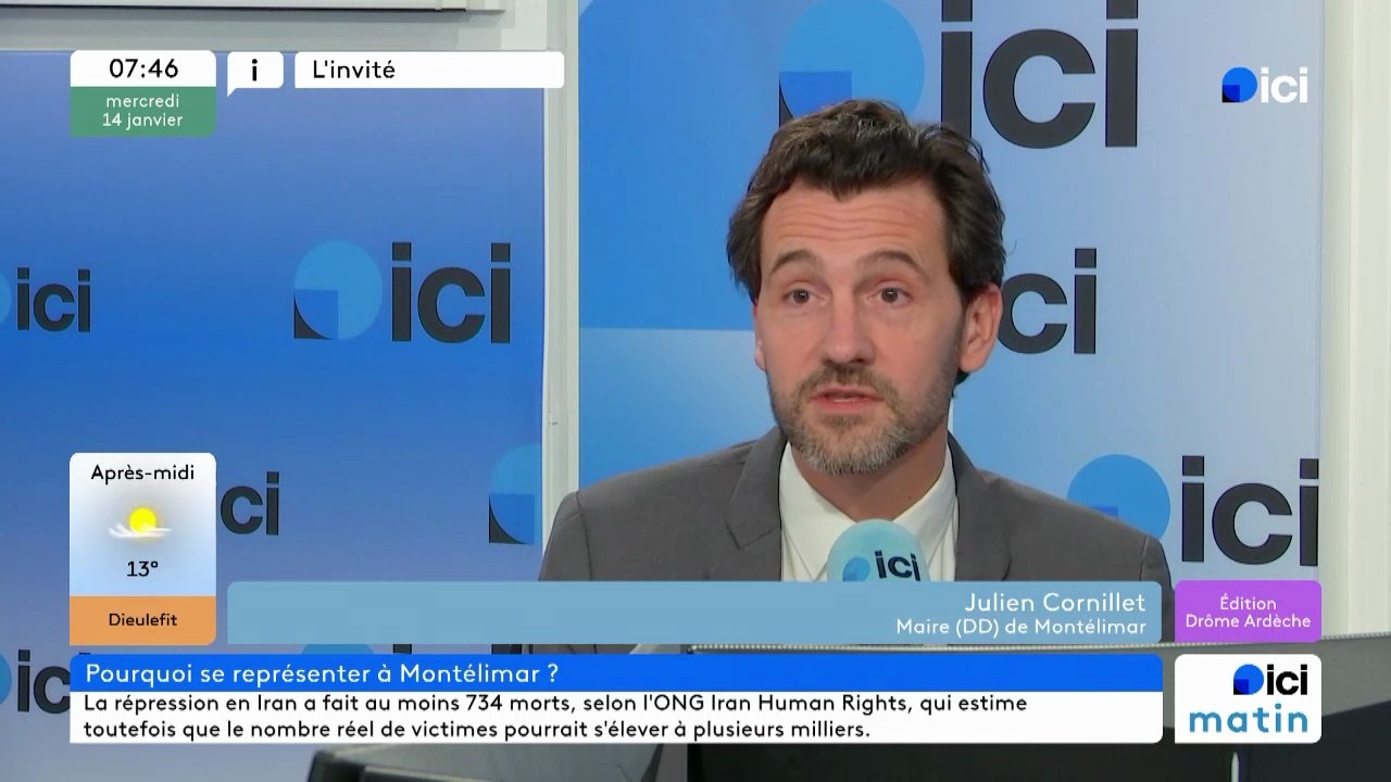 Julien Cornillet, maire divers droite de Montélimar, brigue un nouveau mandat en mars 2026