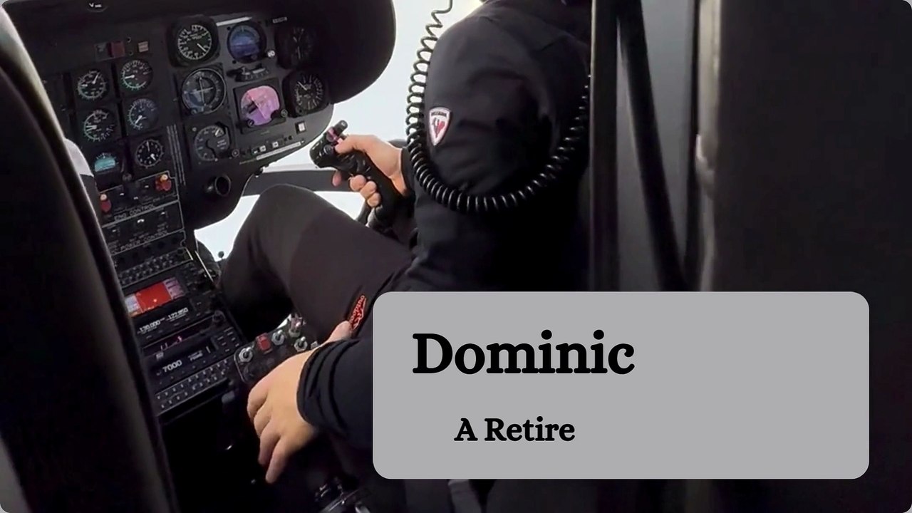 Dominic Cipolla - A Retired Apache Pilot