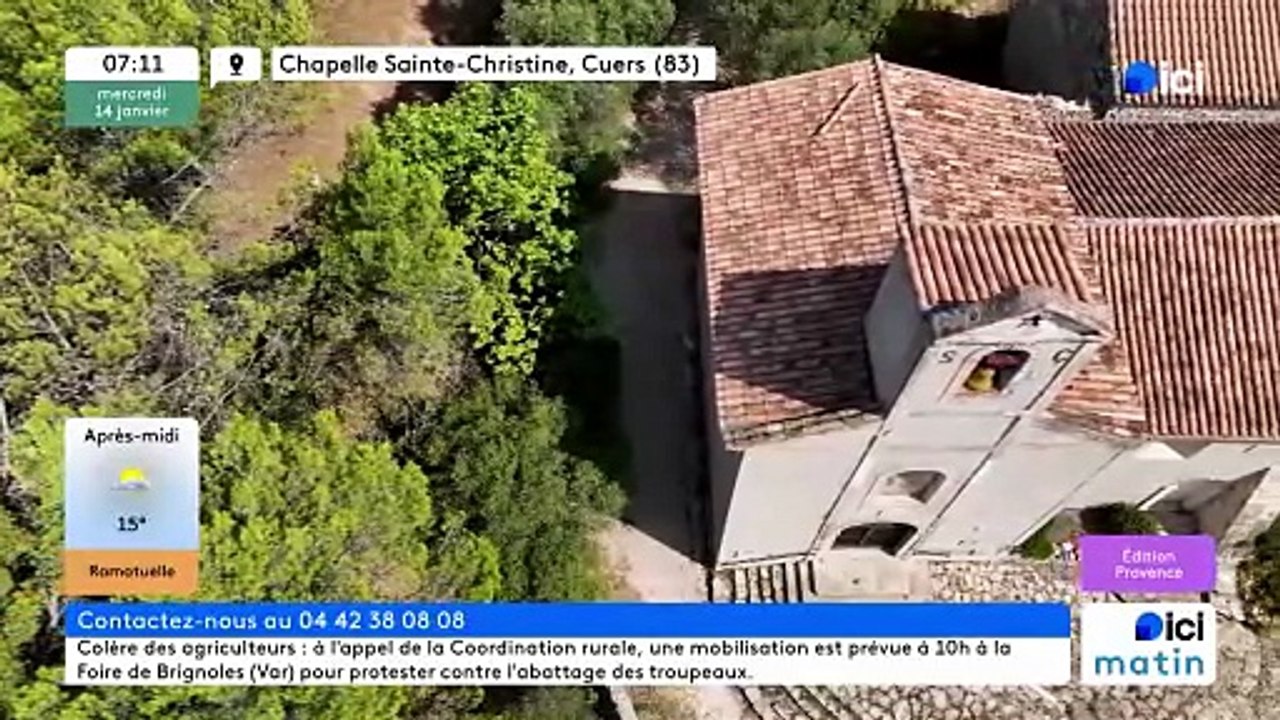 14/01/2026 - ici matin par ici Provence en vidéo