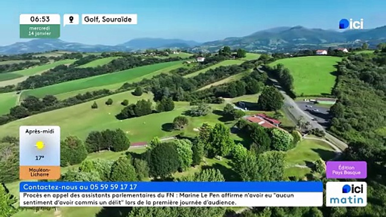 14/01/2026 - ici matin par ici Pays Basque en vidéo