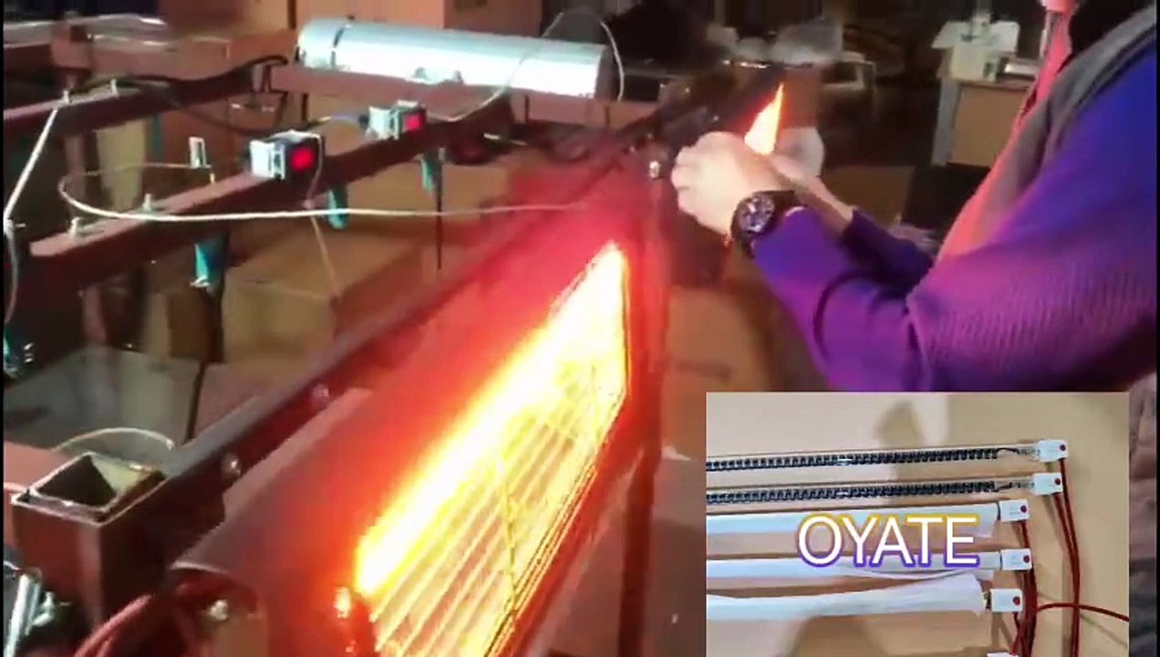 700mm 2000w Infrared Quartz Heating Tube Tungsten Halogen Heat Lamp Ir Lamp
